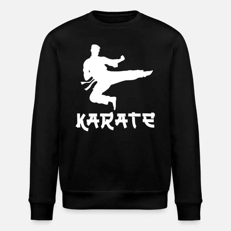 Karate - Stanley/Stella Unisex Bio-Sweatshirt ROLLER - Schwarz