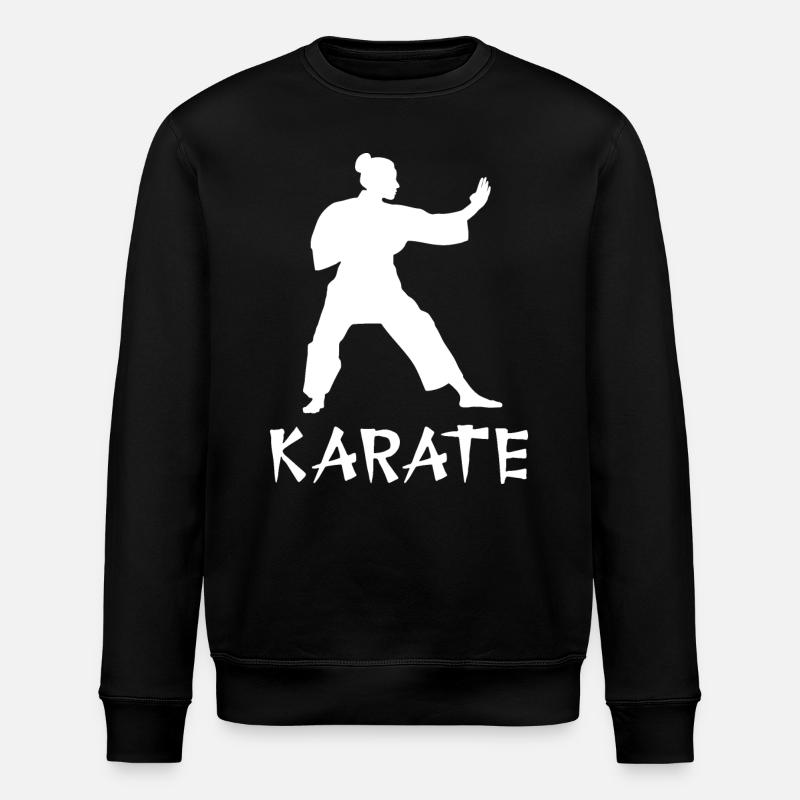 Karate - Stanley/Stella Unisex Bio-Sweatshirt ROLLER - Schwarz