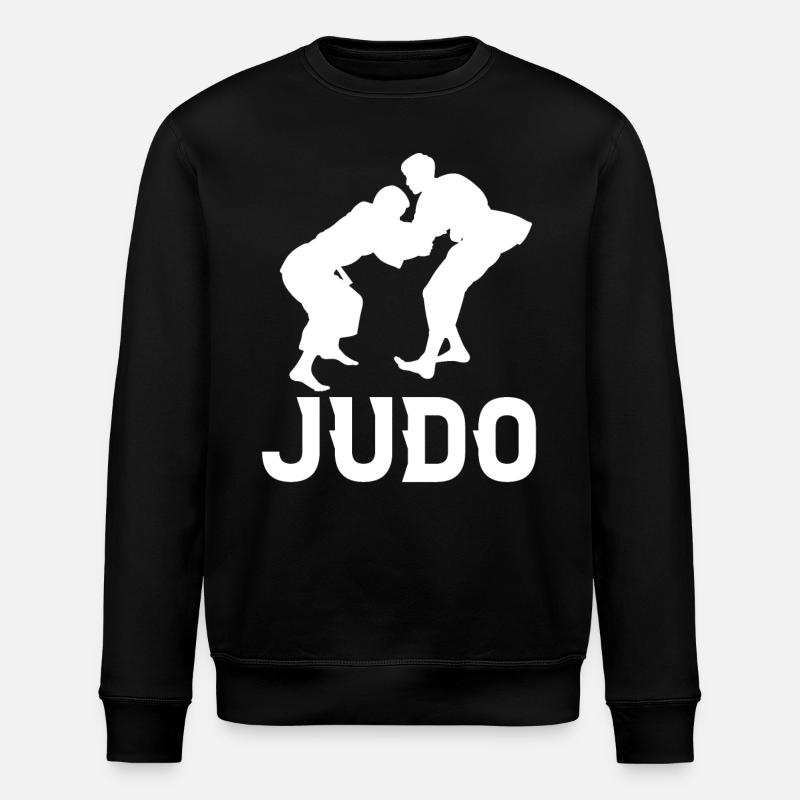 Judo - Sweat bio ROLLER Stanley/Stella Unisexe - noir