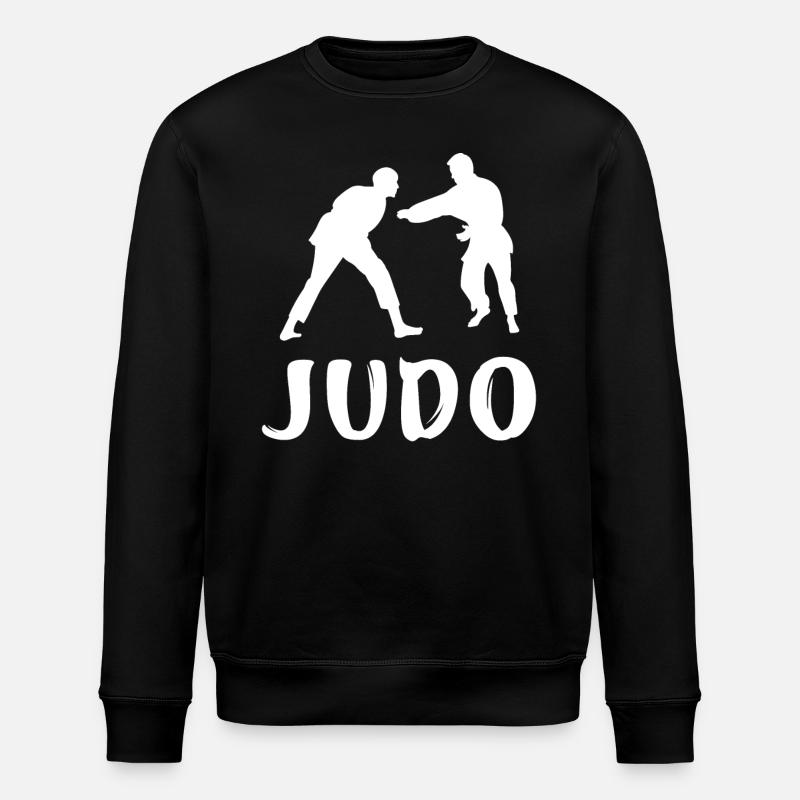 Judo - Sweat bio ROLLER Stanley/Stella Unisexe - noir