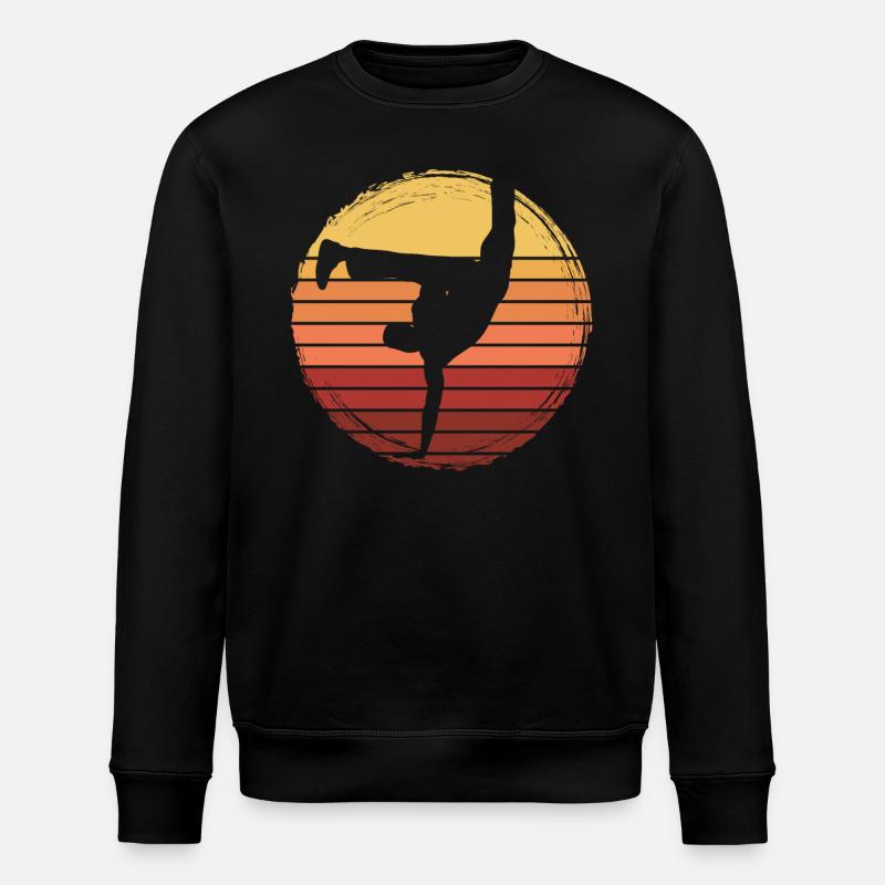 Capoeira - Sweat bio ROLLER Stanley/Stella Unisexe - noir