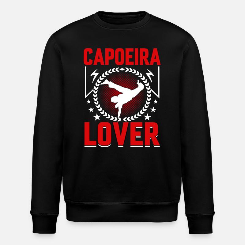 Capoeira Liebhaber - Stanley/Stella Unisex Bio-Sweatshirt ROLLER - Schwarz