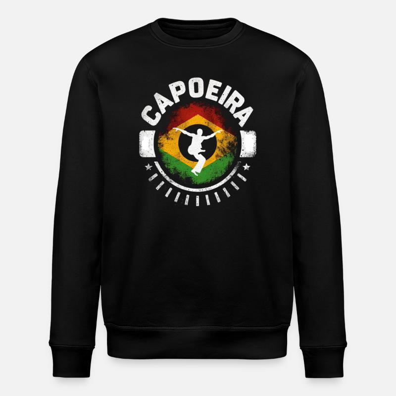 Capoeira - Sweat bio ROLLER Stanley/Stella Unisexe - noir
