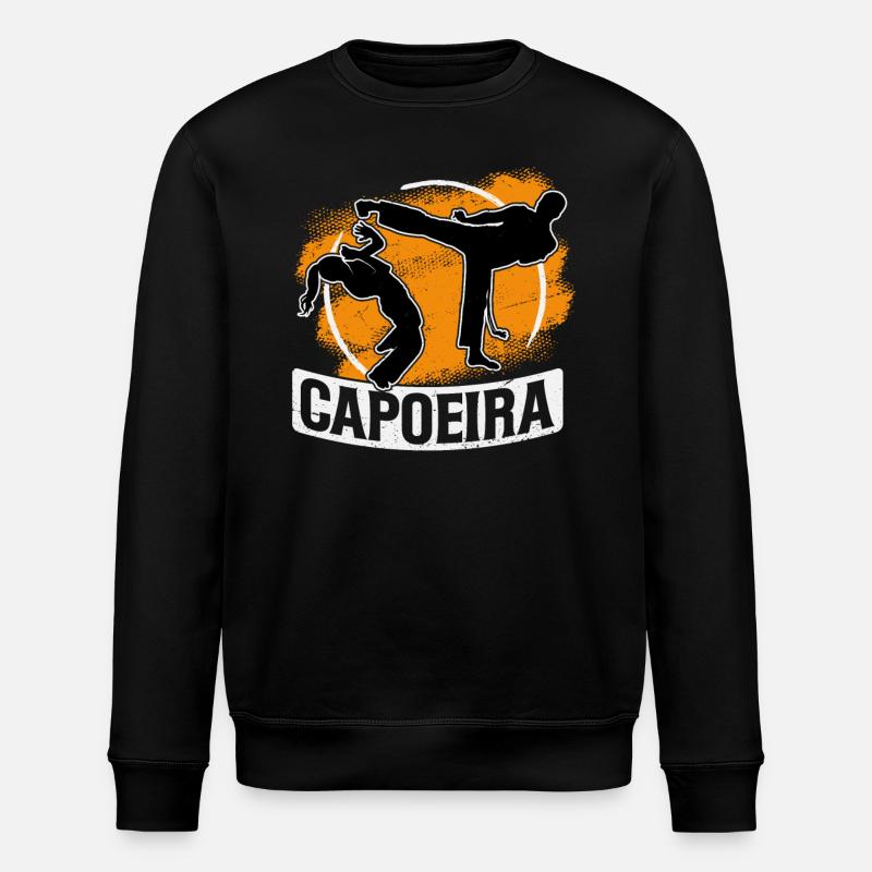 Capoeira - Sweat bio ROLLER Stanley/Stella Unisexe - noir