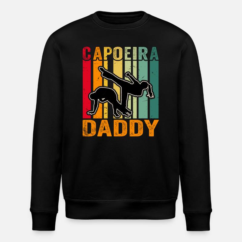 Capoeira Daddy - Sweat bio ROLLER Stanley/Stella Unisexe - noir
