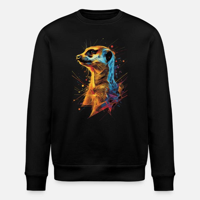 Suricate - Sweat bio ROLLER Stanley/Stella Unisexe - noir