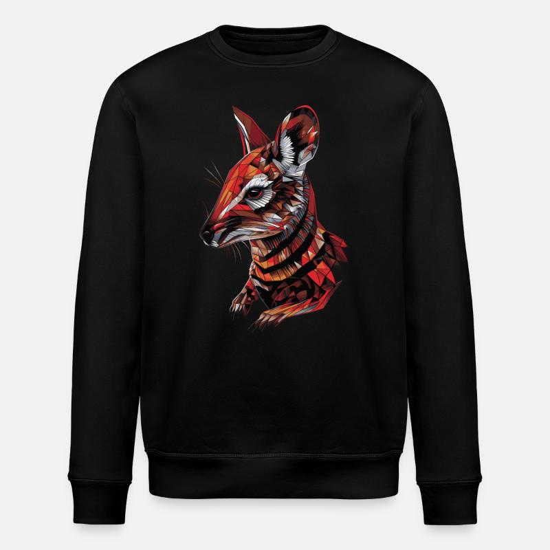 Tranquilizer Bomber - Stanley/Stella ROLLER Unisex Organic Sweatshirt - black