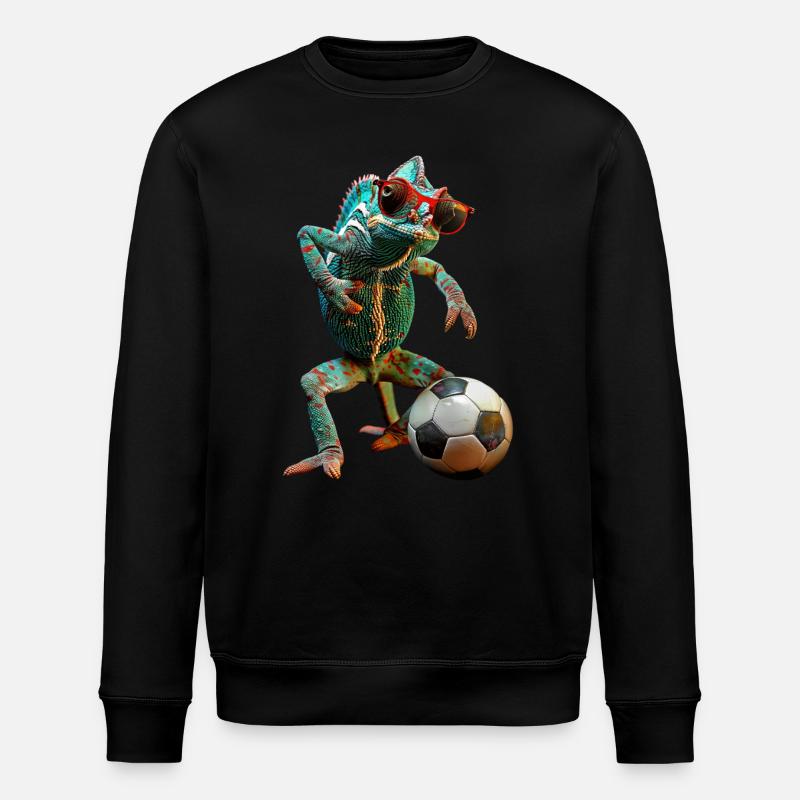 Chamäleon - Stanley/Stella Unisex Bio-Sweatshirt ROLLER - Schwarz