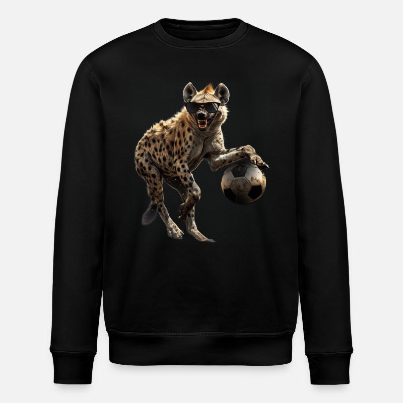 Hyäne - Stanley/Stella Unisex Bio-Sweatshirt ROLLER - Schwarz