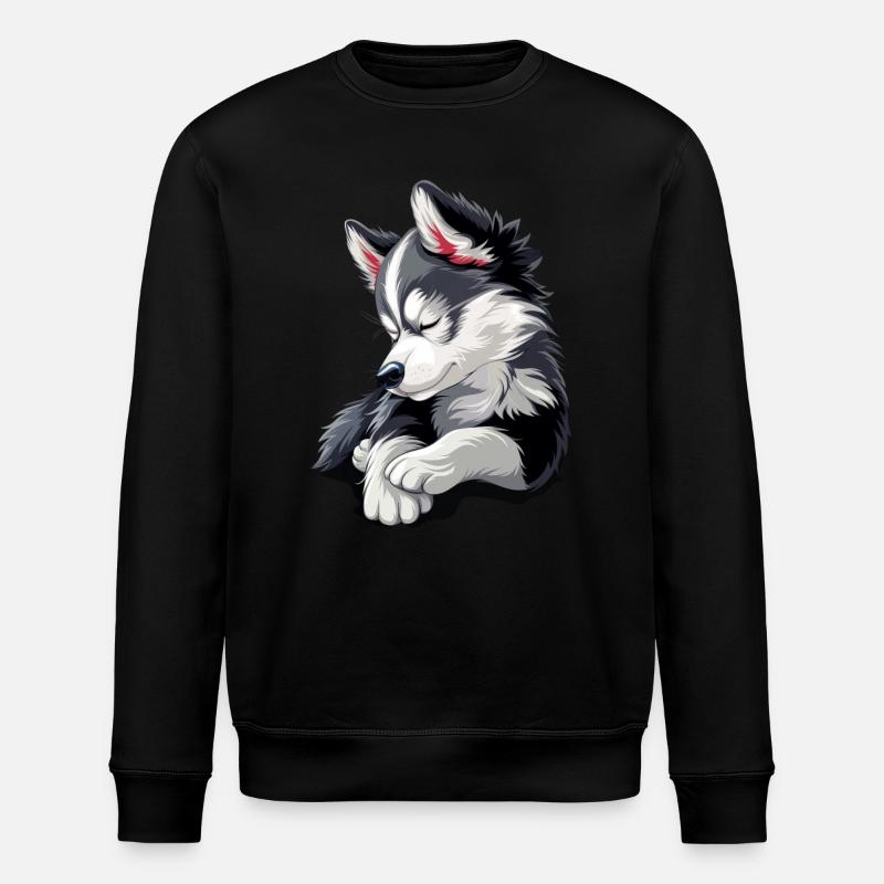 Heiser - Stanley/Stella Unisex Bio-Sweatshirt ROLLER - Schwarz