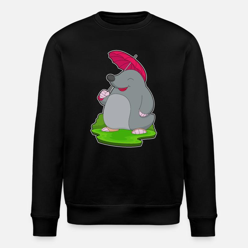 Parapluie Mole Rain - Sweat bio ROLLER Stanley/Stella Unisexe - noir