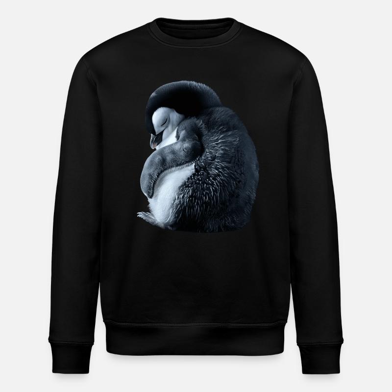 Pinguin - Stanley/Stella Unisex Bio-Sweatshirt ROLLER - Schwarz