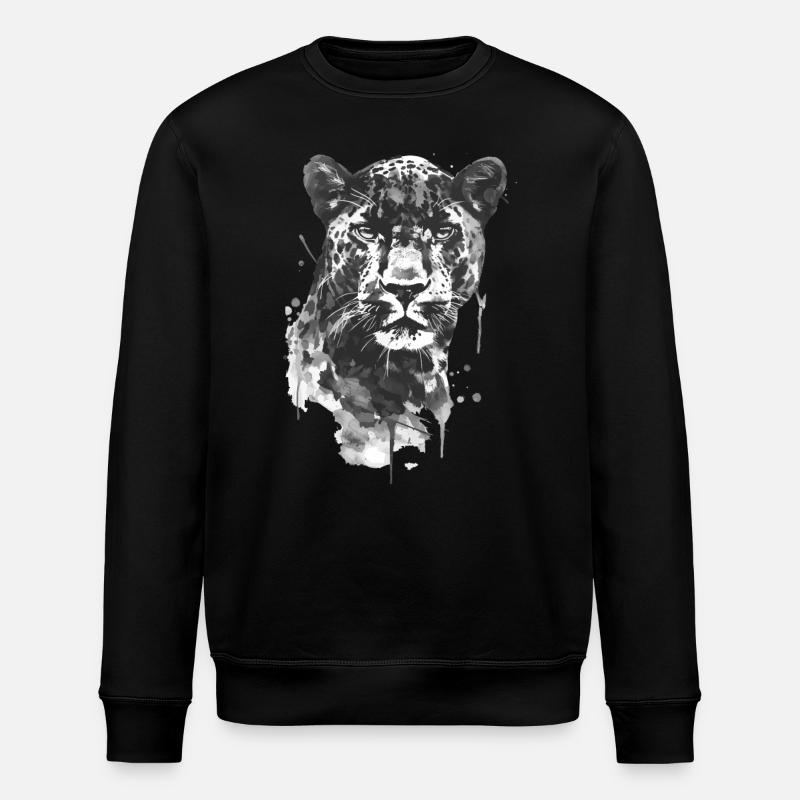 Panther - Stanley/Stella Unisex Bio-Sweatshirt ROLLER - Schwarz