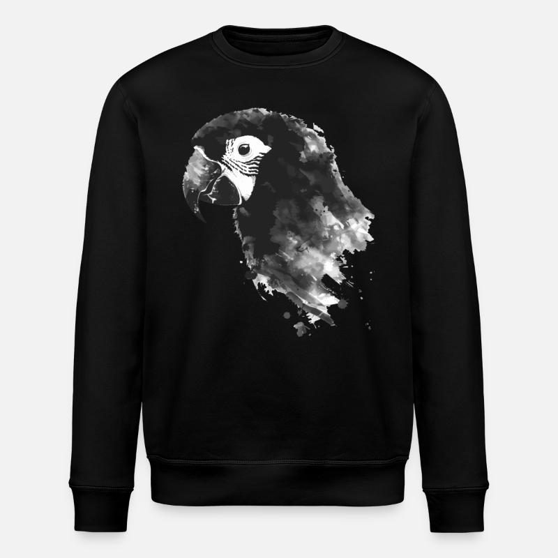 Perroquet - Sweat bio ROLLER Stanley/Stella Unisexe - noir