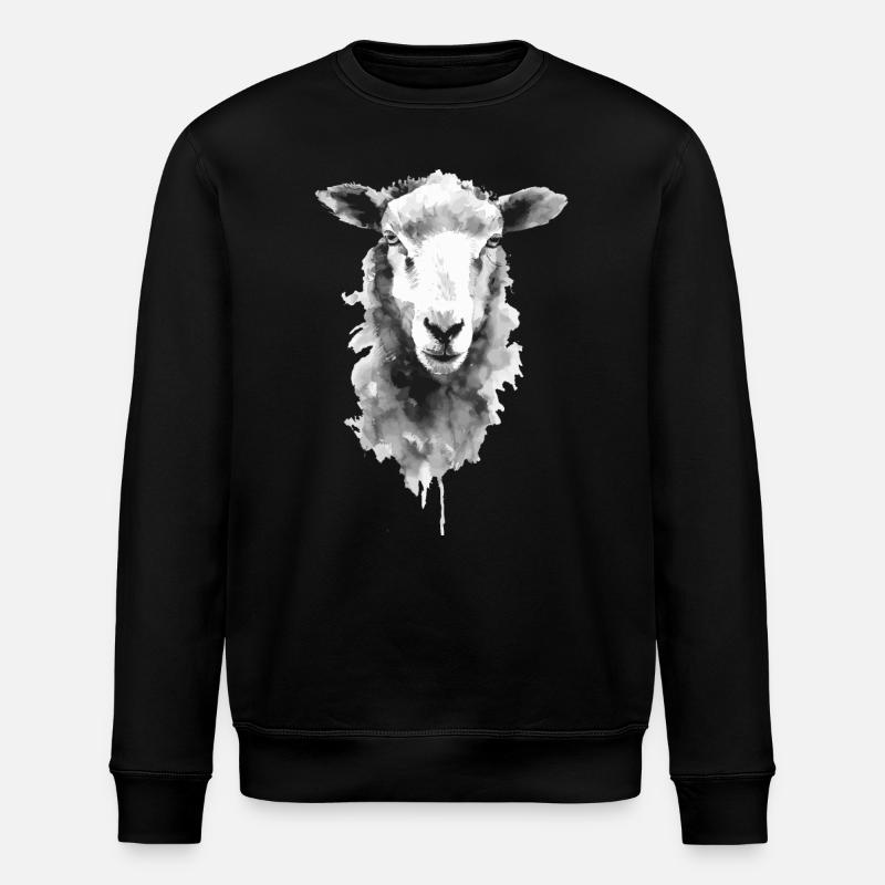 Mouton - Sweat bio ROLLER Stanley/Stella Unisexe - noir