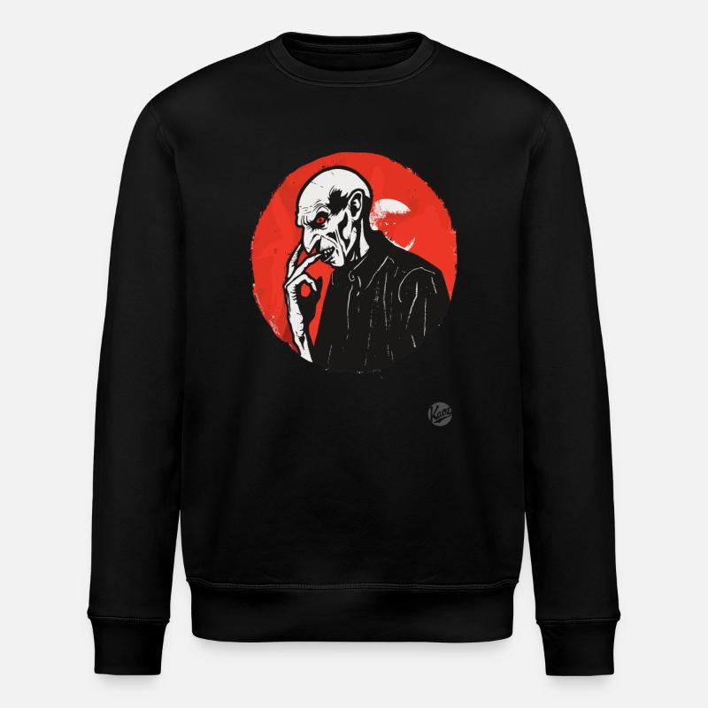 Vampire d’horreur effrayant classique - Sweat bio ROLLER Stanley/Stella Unisexe - noir