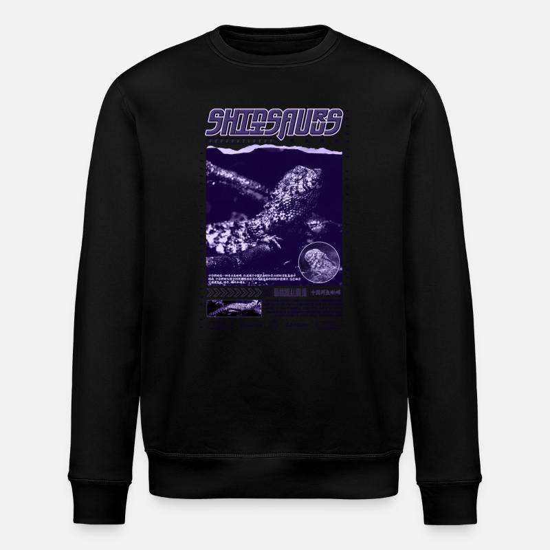 Chinesisches Krokodil Eidechse Shinisaurus Crocodilurus - Stanley/Stella Unisex Bio-Sweatshirt ROLLER - undefined