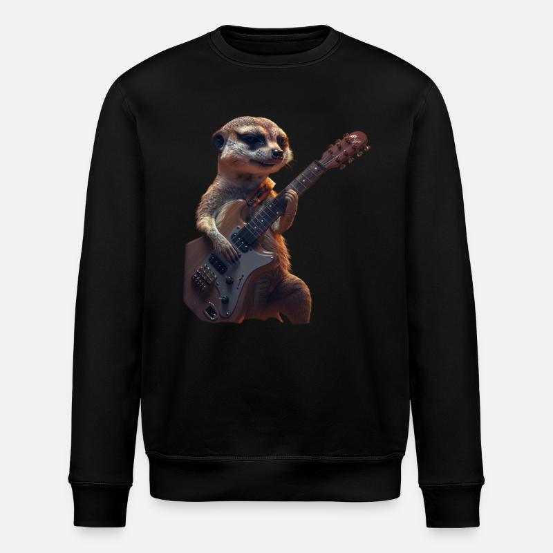 Suricate - Sweat bio ROLLER Stanley/Stella Unisexe - noir