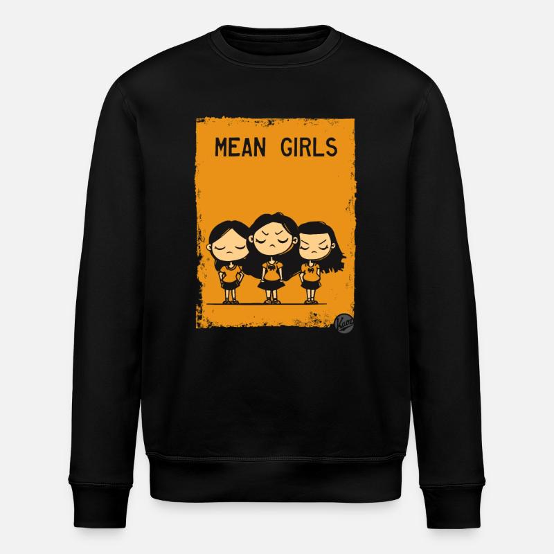 gemeine Mädchen - Stanley/Stella Unisex Bio-Sweatshirt ROLLER - Schwarz