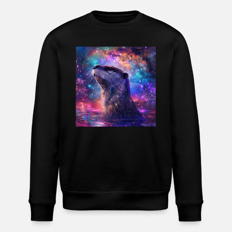 Otter - Stanley/Stella ROLLER Unisex Organic Sweatshirt - black