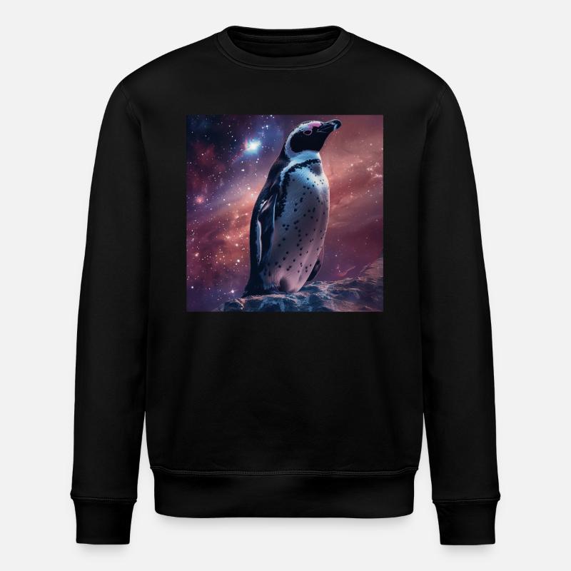 Pinguin - Stanley/Stella Unisex Bio-Sweatshirt ROLLER - Schwarz