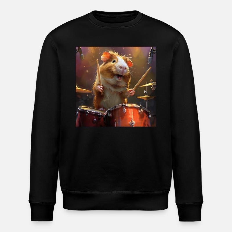 Cobaye - Sweat bio ROLLER Stanley/Stella Unisexe - noir