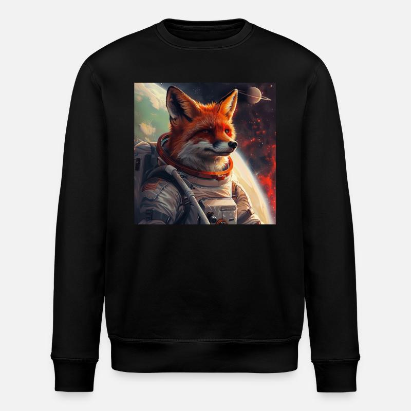 Fuchs - Stanley/Stella Unisex Bio-Sweatshirt ROLLER - Schwarz