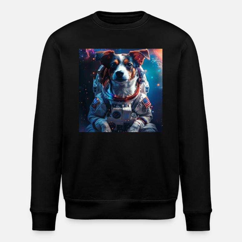 Dog - Stanley/Stella ROLLER Unisex Organic Sweatshirt - black