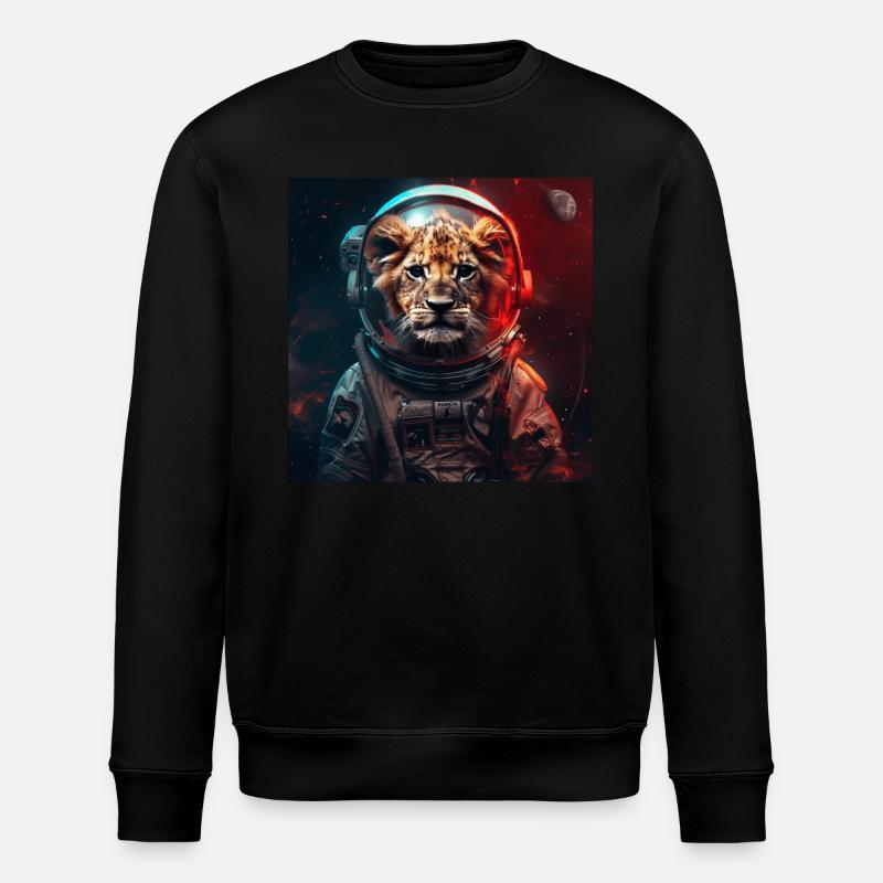 Lion - Sweat bio ROLLER Stanley/Stella Unisexe - noir