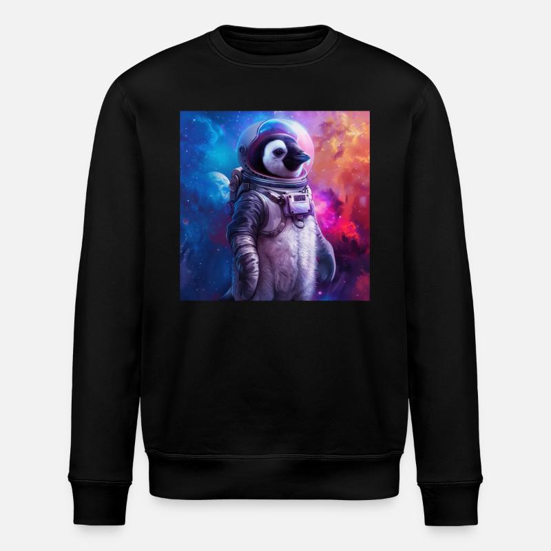 Pinguin - Stanley/Stella Unisex Bio-Sweatshirt ROLLER - Schwarz