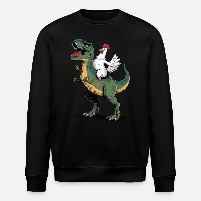 Poulet - Sweat bio ROLLER Stanley/Stella Unisexe - noir