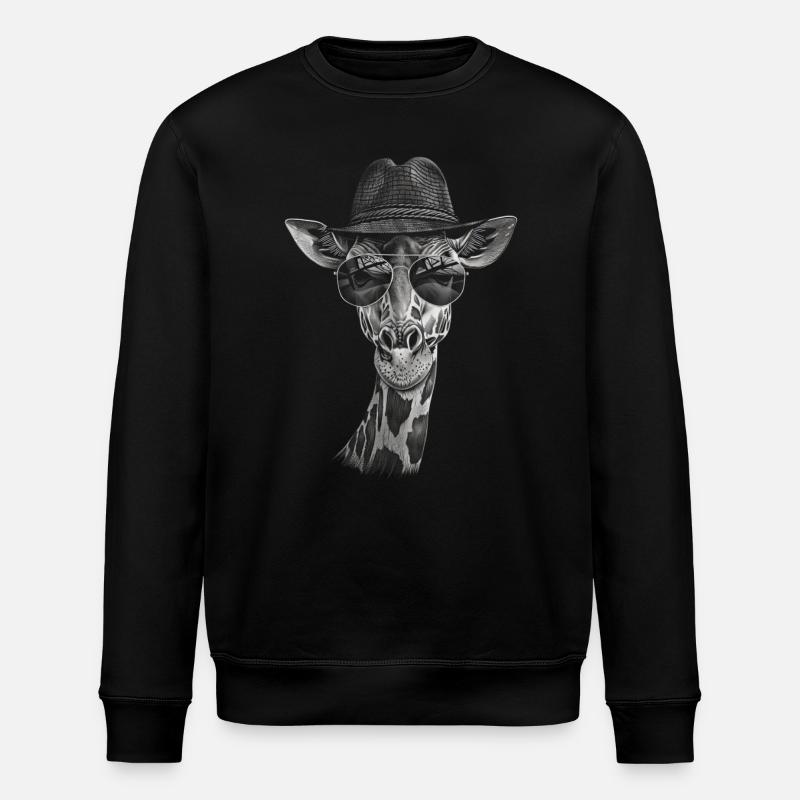Girafe - Sweat bio ROLLER Stanley/Stella Unisexe - noir