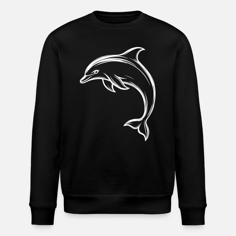 Dauphin, Mignon Dauphin - Sweat bio ROLLER Stanley/Stella Unisexe - noir
