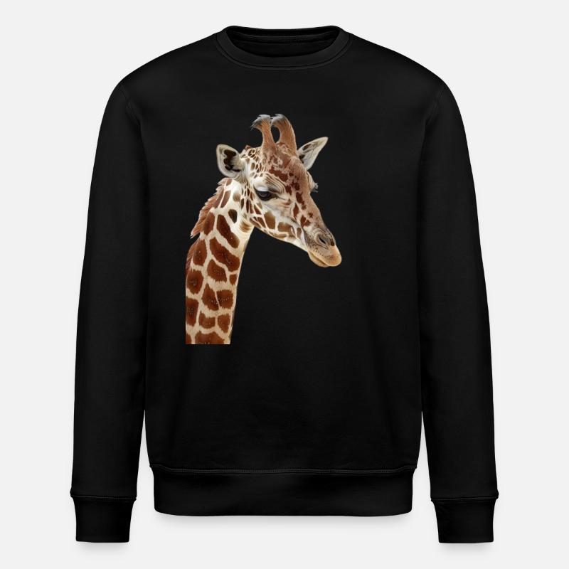 Girafe - Sweat bio ROLLER Stanley/Stella Unisexe - noir