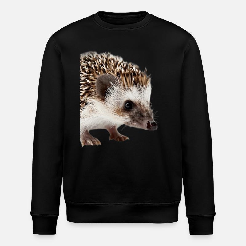 Igel - Stanley/Stella Unisex Bio-Sweatshirt ROLLER - Schwarz