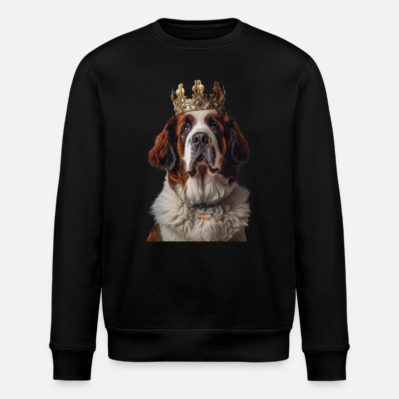 Saint-bernard - Sweat bio ROLLER Stanley/Stella Unisexe - noir