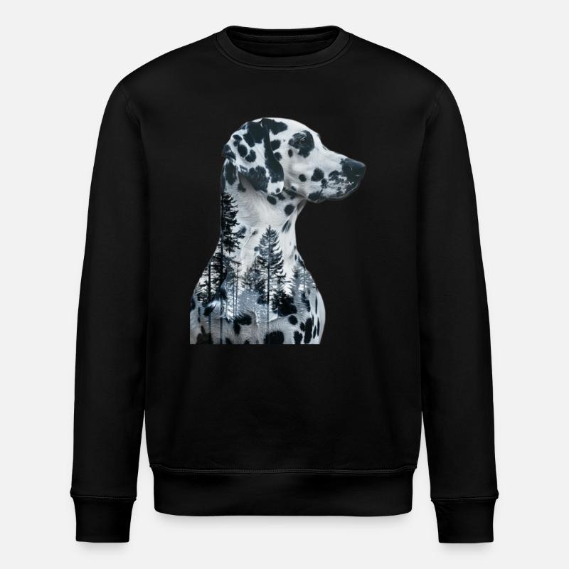 Dalmate - Sweat bio ROLLER Stanley/Stella Unisexe - noir