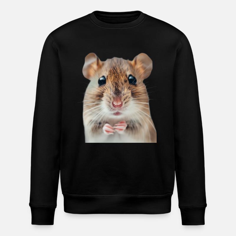 Siebenschläfer - Stanley/Stella Unisex Bio-Sweatshirt ROLLER - Schwarz