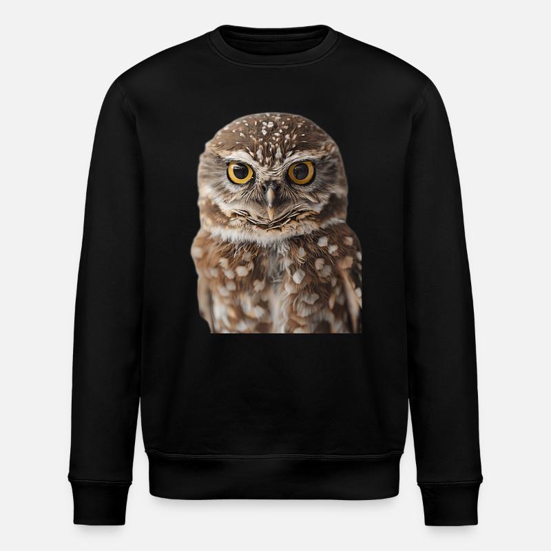 Hibou - Sweat bio ROLLER Stanley/Stella Unisexe - noir