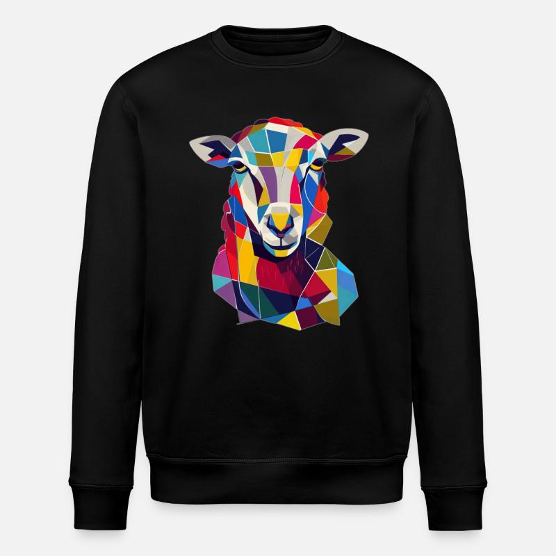 Mouton - Sweat bio ROLLER Stanley/Stella Unisexe - noir