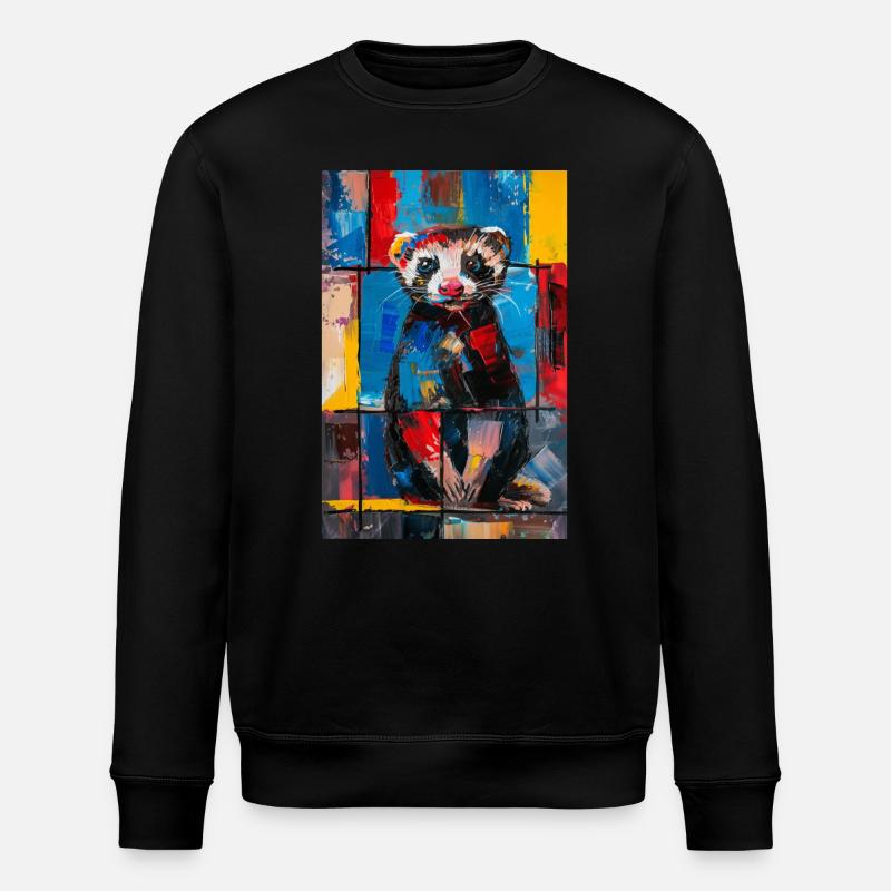 Furet - Sweat bio ROLLER Stanley/Stella Unisexe - noir