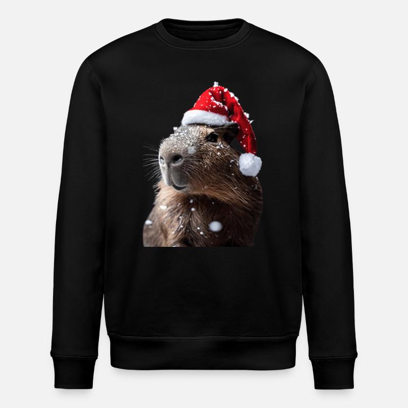 Capybara - Sweat bio ROLLER Stanley/Stella Unisexe - noir