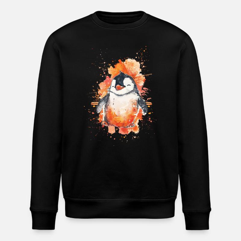Pingouin - Sweat bio ROLLER Stanley/Stella Unisexe - noir
