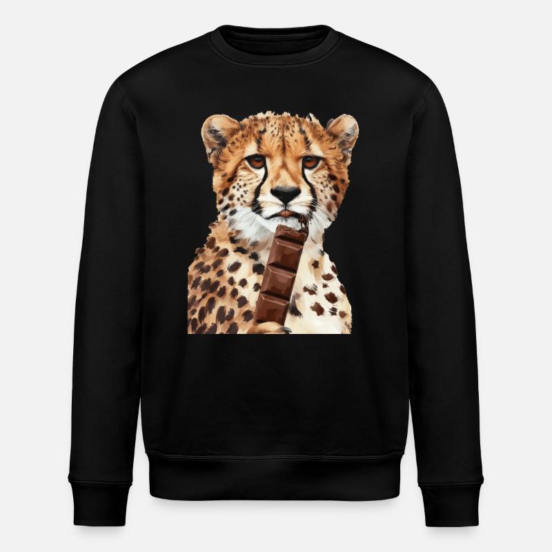 Guépard - Sweat bio ROLLER Stanley/Stella Unisexe - noir