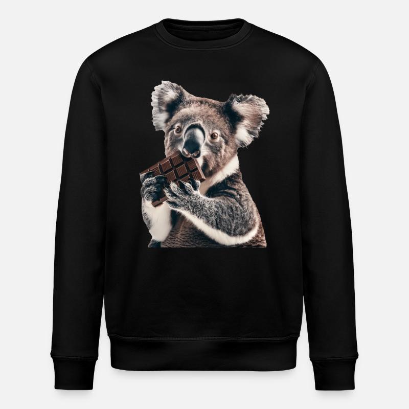 Koala - Sweat bio ROLLER Stanley/Stella Unisexe - noir