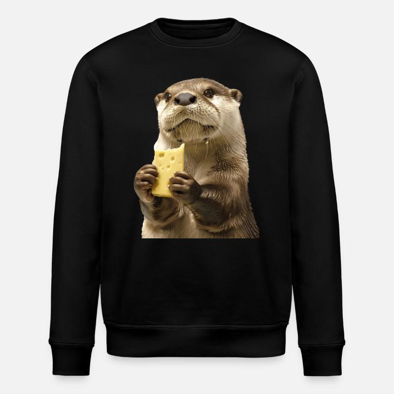 Otter - Stanley/Stella Unisex Bio-Sweatshirt ROLLER - Schwarz