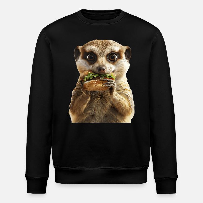 Suricate - Sweat bio ROLLER Stanley/Stella Unisexe - noir