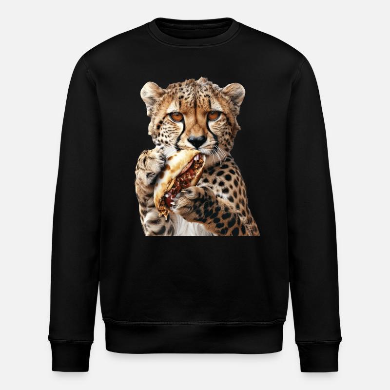 Guépard - Sweat bio ROLLER Stanley/Stella Unisexe - noir