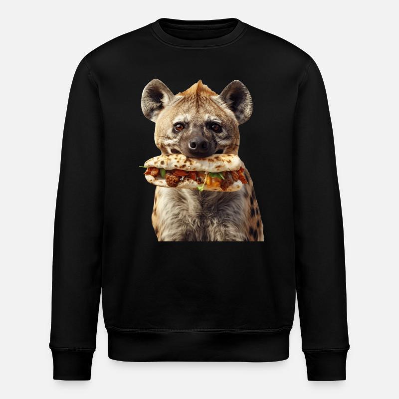 Hyäne - Stanley/Stella Unisex Bio-Sweatshirt ROLLER - Schwarz