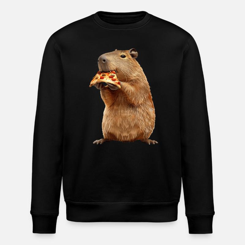 Capybara - Sweat bio ROLLER Stanley/Stella Unisexe - noir